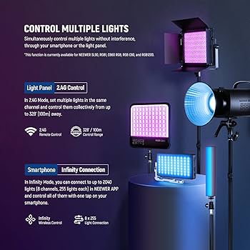 NEEWER RGB1200 本体+ソフトボックス Amazon | NEEWER 新版ソフトボックスディフューザー RGB1200 LED
